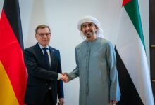 عبدالله بن زايد يستقبل وزير خارجية ألمانيا