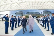 ملك الأردن يغادر البلاد وذياب بن محمد بن زايد في مقدمة مودعيه