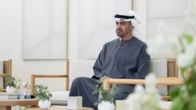 رئيس الدولة وجوني إيرنست عضو مجلس الشيوخ الأمريكي يبحثان التطورات الإقليمية