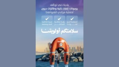 بلدية دبي ترسّخ ريادتها في سلامة الشواطئ عبر منظومة إنقاذ متكاملة مدعومة بالذكاء الاصطناعي والتقنيات المتقدمة 4 بلدية دبي ترسّخ ريادتها في سلامة الشواطئ عبر منظومة إنقاذ متكاملة مدعومة بالذكاء الاصطناعي والتقنيات المتقدمة