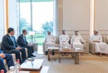 مكتوم بن محمد يلتقي الرئيس التنفيذي لمجموعة بروكفيلد