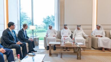 مكتوم بن محمد يلتقي الرئيس التنفيذي لمجموعة بروكفيلد 4 مكتوم بن محمد يلتقي الرئيس التنفيذي لمجموعة بروكفيلد