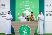 "خيول ياس" تحرز رباعية في السباق الختامي على مضمار العين للفروسية