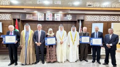 الشارقة تكرّم كوكبة من المثقفين الأردنيين