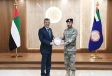 قائد عام شرطة أبوظبي يستقبل سفير جمهورية الهند