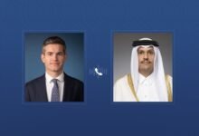 رئيس الوزراء القطري يبحث مع وزير الخارجية الهولندي تطورات المنطقة