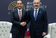 وزيرا خارجية قطر وتركيا يستعرضان الأوضاع في المنطقة وجهود خفض التصعيد