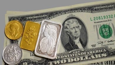 تراجع أسعار الذهب والفضة مع ارتفاع الدولار