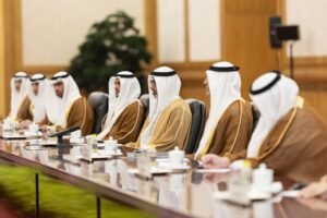 رئيس جمهورية الصين الشعبية يستقبل ولي عهد أبوظبي