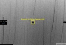 "مرصد الختم الفلكي" يوثق مسار "أوريون" نحو القمر ويرصد تغير لمعانها