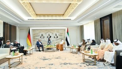 صقر غباش ونائب رئيس البوندستاغ الألماني يبحثان تعزيز التعاون البرلماني والتطورات الإقليمية