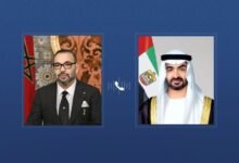 رئيس الدولة وملك المغرب يبحثان هاتفياً العلاقات الأخوية والتطورات الإقليمية