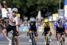 بوجاتشار دراج فريق الإمارات يتصدر المرحلة الأولى والترتيب العام لطواف روماندي