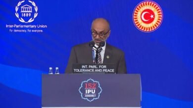 "العالمي للتسامح والسلام" يؤكد ضرورة تعزيز الاستقرار الإقليمي وصون القانون الدولي