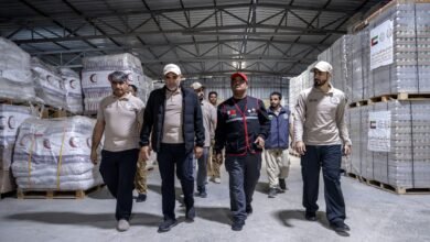 المؤسسة الملكية للأعمال الإنسانية البحرينية تشيد بدور الإمارات الإنساني في عملية الفارس الشهم 3 لدعم غزة