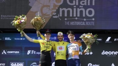 دراج فريق الإمارات يتوج بلقب سباق "أو جران كامينيو"