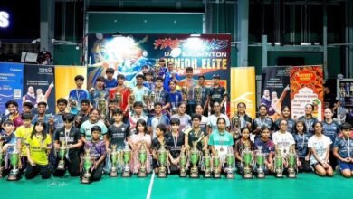 اختتام منافسات بطولة النخبة للناشئين للريشة الطائرة بمشاركة 432 لاعبا ولاعبة 2 اختتام منافسات بطولة النخبة للناشئين للريشة الطائرة بمشاركة 432 لاعبا ولاعبة