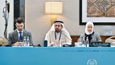 علي النعيمي يشارك في اجتماع تنفيذية الاتحاد البرلماني الدولي في إسطنبول