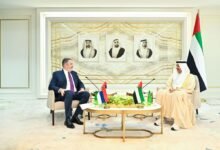 صقر غباش يستقبل سفراء صربيا وتركيا وإيرلندا وبولندا.