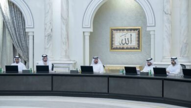 عبدالله بن سالم القاسمي يترأس اجتماع المجلس التنفيذي لإمارة الشارقة 2 عبدالله بن سالم القاسمي يترأس اجتماع المجلس التنفيذي لإمارة الشارقة