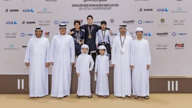 الشارقة للدفاع عن النفس يتصدر منافسات اليوم الأول من الجولة الـ 3 لبطولة خالد بن محمد بن زايد للجوجيتسو