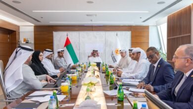 عمار بن حميد يترأس اجتماع مجلس إدارة مصرف عجمان