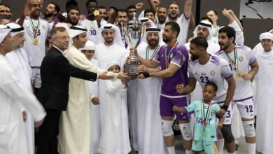 العين بطلاً لكأس الإمارات للكرة الطائرة