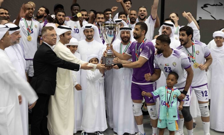 العين بطلاً لكأس الإمارات للكرة الطائرة 9 العين بطلاً لكأس الإمارات للكرة الطائرة