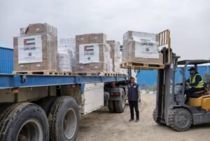 ضمن «الفارس الشهم 3».. وصول 53 طناً من المساعدات الطبية الإماراتية إلى غزة 2 ضمن «الفارس الشهم 3».. وصول 53 طناً من المساعدات الطبية الإماراتية إلى غزة