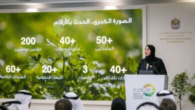 وزارة التغير المناخي والبيئة تكشف تفاصيل أجندة وفعاليات "المؤتمر والمعرض الزراعي الإماراتي 2026" 2 وزارة التغير المناخي والبيئة تكشف تفاصيل أجندة وفعاليات "المؤتمر والمعرض الزراعي الإماراتي 2026"