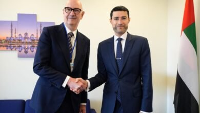 الإمارات تعزز شراكاتها المالية والدولية وتؤكد دورها في دعم الاستقرار المالي العالمي خلال اجتماعات ثنائية بواشنطن 5 الإمارات تعزز شراكاتها المالية والدولية وتؤكد دورها في دعم الاستقرار المالي العالمي خلال اجتماعات ثنائية بواشنطن