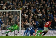 مانشستر يونايتد يفوز على تشيلسي في الدوري الإنجليزي