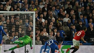 مانشستر يونايتد يفوز على تشيلسي في الدوري الإنجليزي