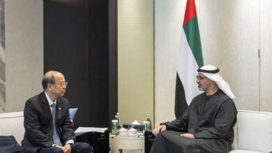 على هامش زيارته الرسمية إلى جمهورية الصين الشعبية.. ولي عهد أبوظبي يلتقي رؤساء مجالس إدارة كبرى الشركات الصينية