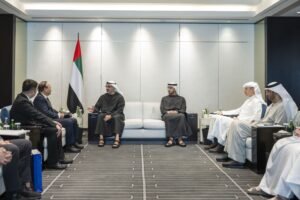 على هامش زيارته الرسمية إلى جمهورية الصين الشعبية.. ولي عهد أبوظبي يلتقي رؤساء مجالس إدارة كبرى الشركات الصينية 4 على هامش زيارته الرسمية إلى جمهورية الصين الشعبية.. ولي عهد أبوظبي يلتقي رؤساء مجالس إدارة كبرى الشركات الصينية