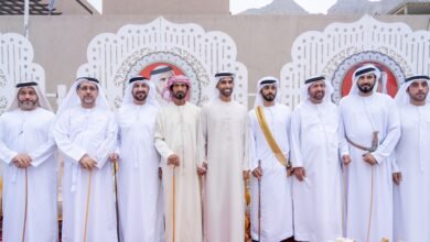 خالد بن سعود يحضر أفراح الشحي