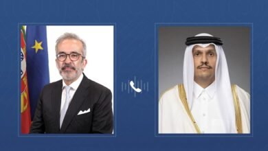 رئيس الوزراء القطري يبحث مع وزير خارجية البرتغال تطورات المنطقة 4 رئيس الوزراء القطري يبحث مع وزير خارجية البرتغال تطورات المنطقة