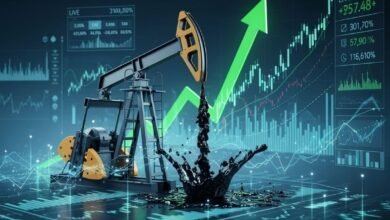 ارتفاع العقود الآجلة للخام الأمريكي