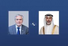 وزيرا خارجية الكويت وباكستان يناقشان تطورات أحداث المنطقة