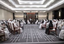 ولي عهد أبوظبي يلتقي طلبة الإمارات الدارسين في العاصمة الصينية بكين