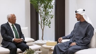 رئيس الدولة يستقبل رئيس المجلس الأوروبي 4 رئيس الدولة يستقبل رئيس المجلس الأوروبي