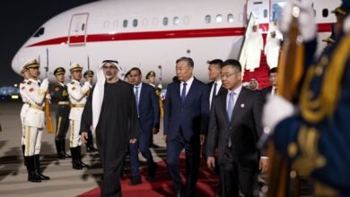 ولي عهد أبوظبي يصل إلى بكين في زيارة رسمية لجمهورية الصين الشعبية 5 ولي عهد أبوظبي يصل إلى بكين في زيارة رسمية لجمهورية الصين الشعبية