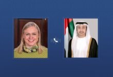 عبدالله بن زايد ووزيرة خارجية فنلندا يبحثان هاتفياً العلاقات الثنائية والتطورات الإقليمية