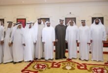 رئيس الدولة يحضر حفل زفاف راشد القبيسي