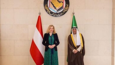 أمين عام مجلس التعاون يبحث مع وزيرة خارجية النمسا التطورات في المنطقة