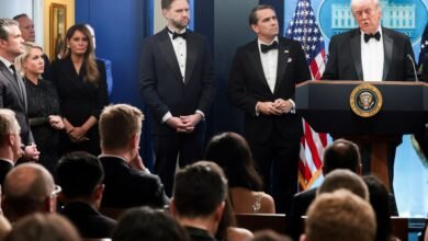 ترامب يصف المشتبه بإطلاق النار خلال حفل العشاء بأنه "ذئب منفرد"