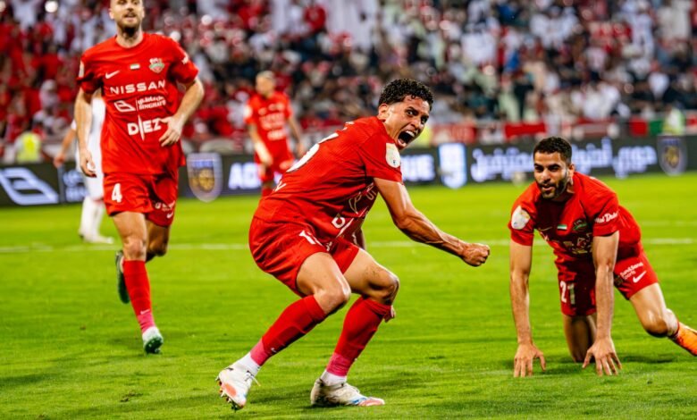شباب الأهلي يقهر الجزيرة ويتصدر الدوري مؤقتًا 8 شباب الأهلي يقهر الجزيرة ويتصدر الدوري مؤقتًا