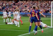 برشلونة يقسو على ريال مدريد في كلاسيكو السيدات