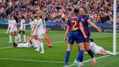 برشلونة يقسو على ريال مدريد في كلاسيكو السيدات