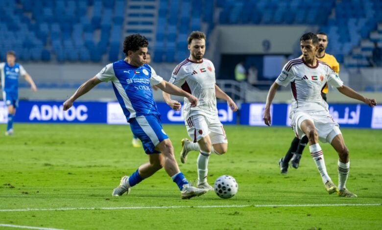 النصر يخمد انتفاضة الوحدة برأسية قاتلة 2 النصر يخمد انتفاضة الوحدة برأسية قاتلة